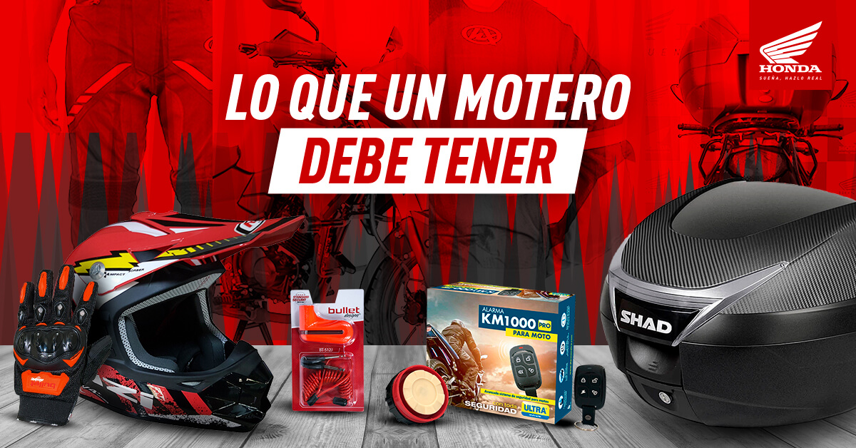 lo que un motero debe tener