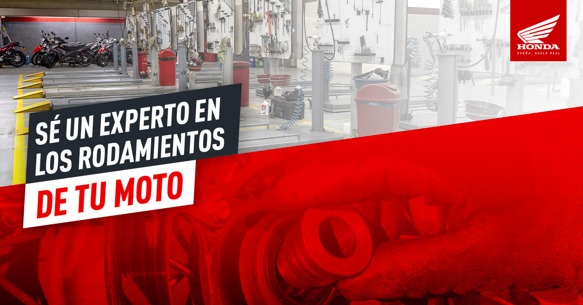 Tipos de rodamientos para moto