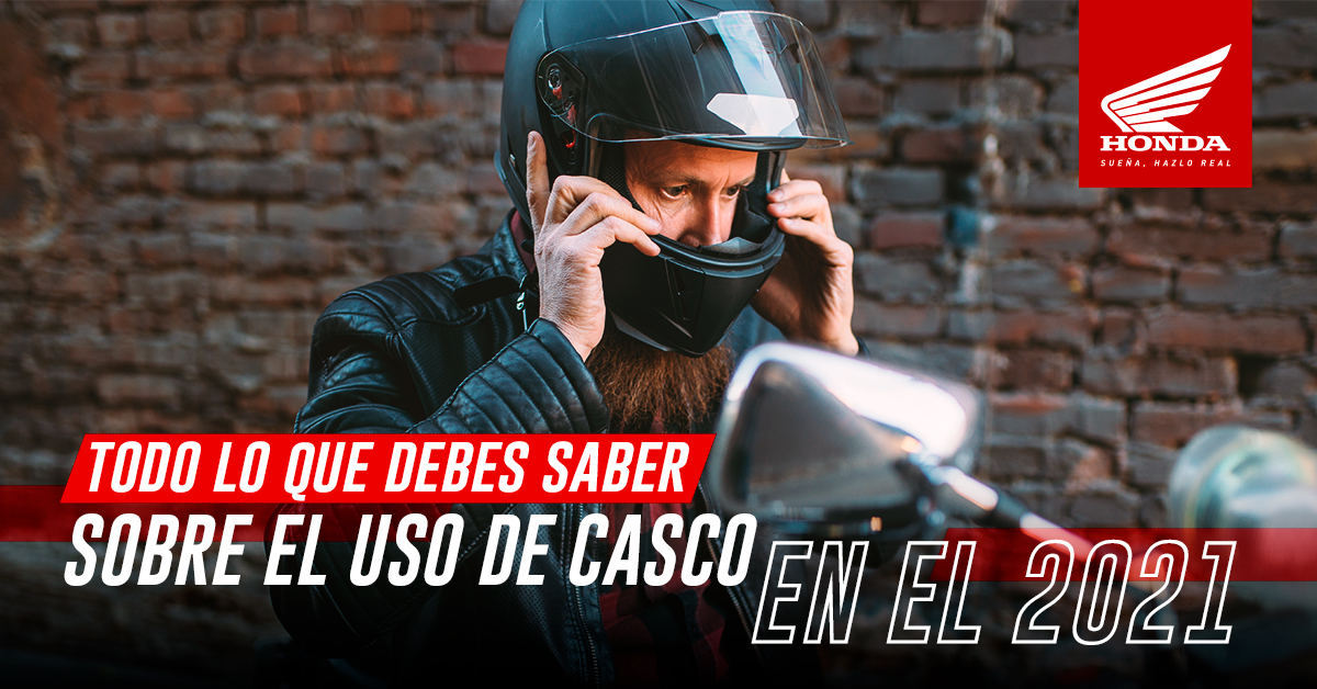 TODO LO QUE DEDES SABER SOBRE EL USO DE CASCO EN EL 2021