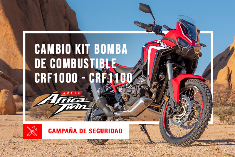 Cambio bomba de combustible CRF 1000 - CRF 1100