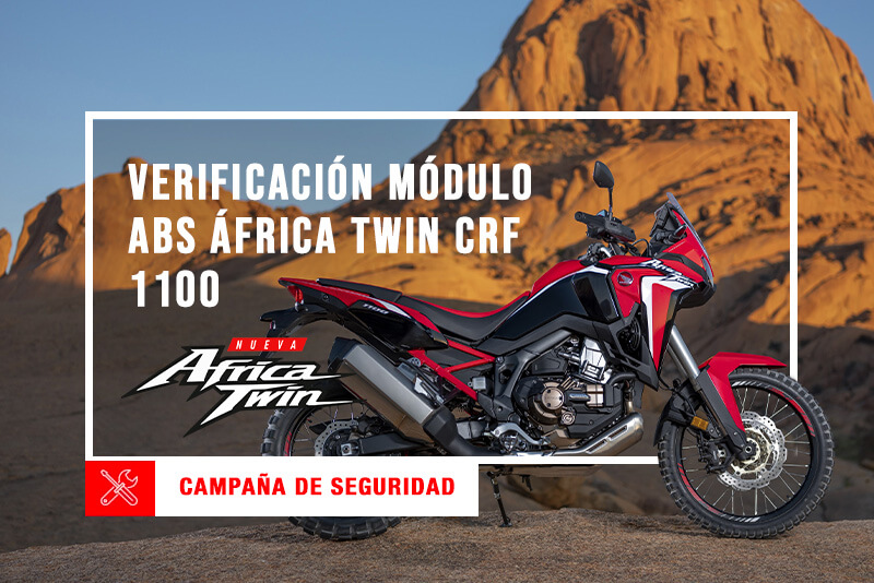 Verificación HONDA ÁFRICA TWIN CRF 1100