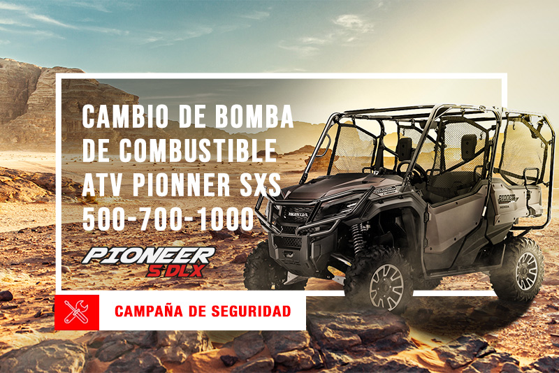 Cambio bomba de combustible ATV Pionner