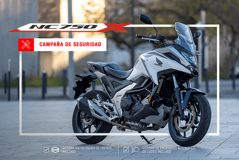 Campaña seguridad Honda NC 750