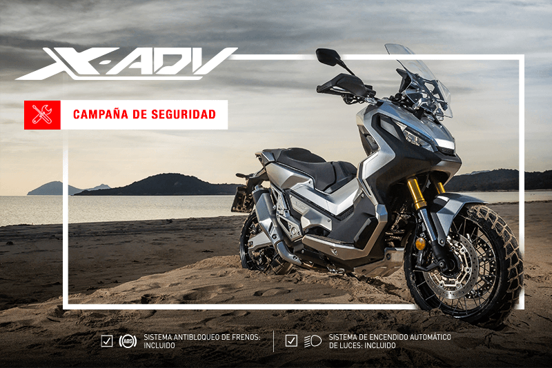 Campaña seguridad Honda X-ADV