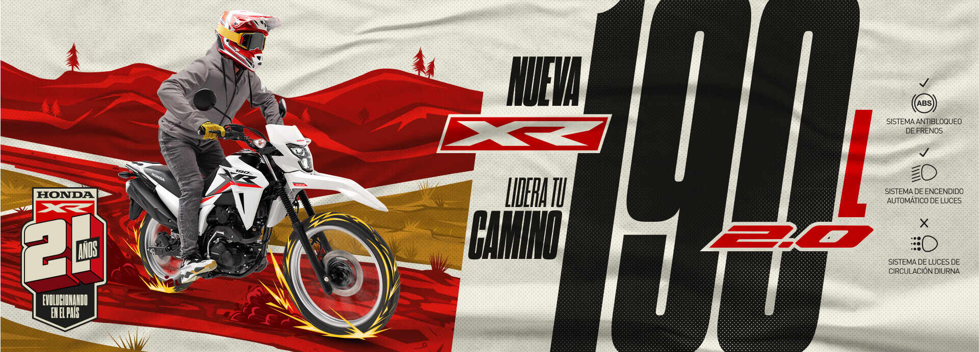 Nueva XR 190L ABS
